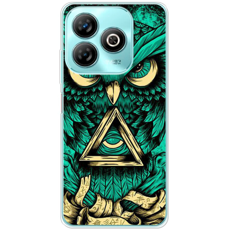 Чехол BoxFace ZTE Blade A75 4G Masonic Owl