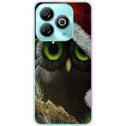 Чехол BoxFace ZTE Blade A75 4G Christmas Owl