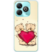 Чехол BoxFace ZTE Blade A75 4G Teddy Bear Love