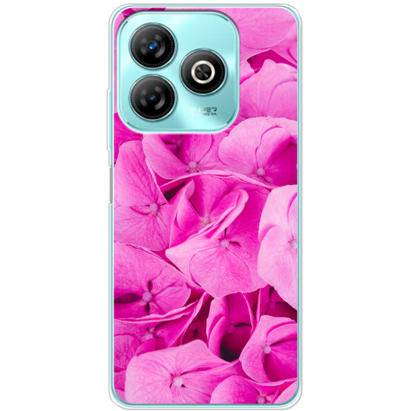 Чехол BoxFace ZTE Blade A75 4G Pink Flowers