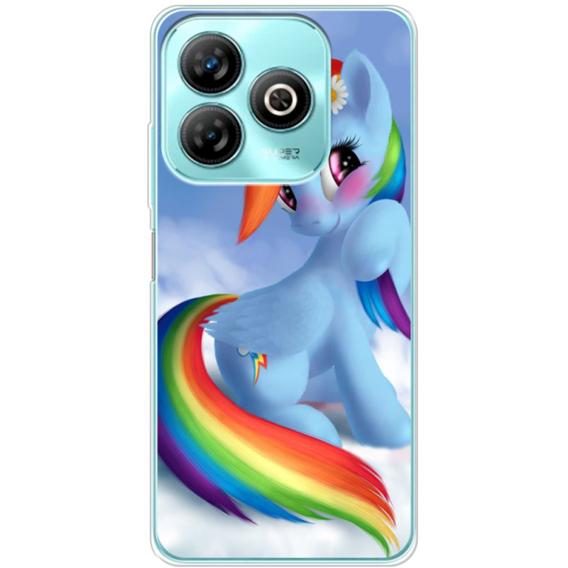 Чехол BoxFace ZTE Blade A75 4G My Little Pony Rainbow Dash