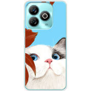 Чехол BoxFace ZTE Blade A75 4G Wondering Cat