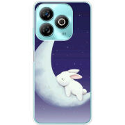 Чехол BoxFace ZTE Blade A75 4G Moon Bunny