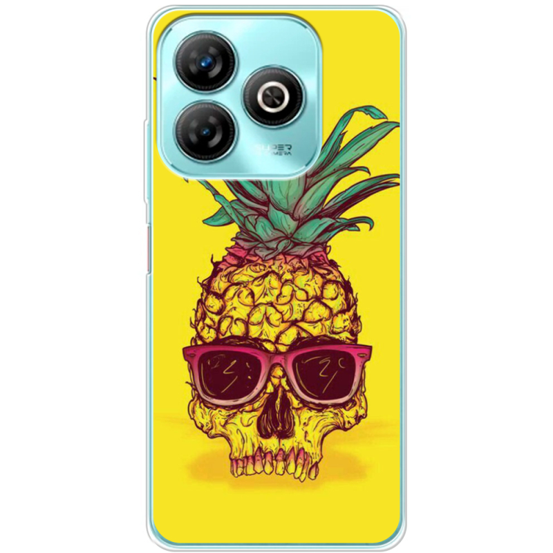 Чехол BoxFace ZTE Blade A75 4G Pineapple Skull