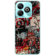 Чехол BoxFace ZTE Blade A75 4G Marvel Avengers