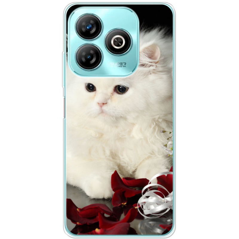 Чехол BoxFace ZTE Blade A75 4G Fluffy Cat