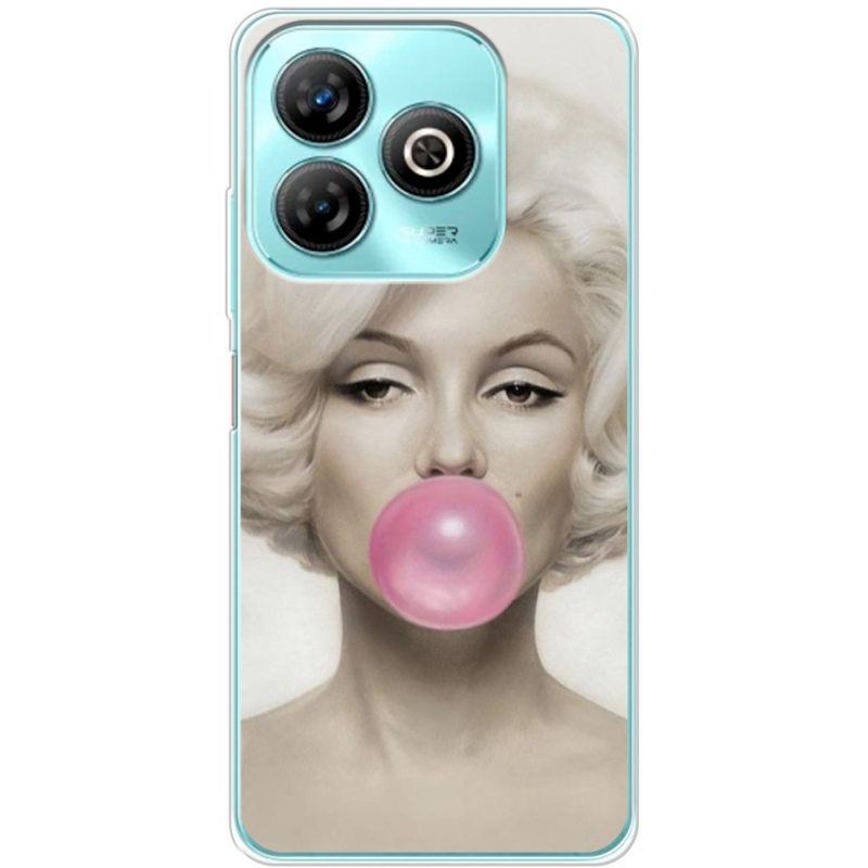 Чехол BoxFace ZTE Blade A75 4G Marilyn Monroe Bubble Gum