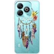 Чехол со стразами ZTE Blade A75 4G Dreamcatcher