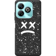 Черный чехол BoxFace ZTE Blade A75 4G Sad Way