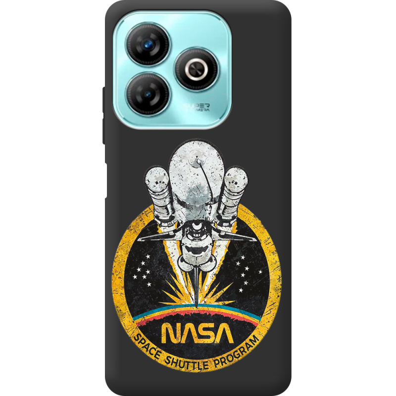 Черный чехол BoxFace ZTE Blade A75 4G NASA Spaceship