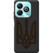 Черный чехол BoxFace ZTE Blade A75 4G Ukrainian Trident