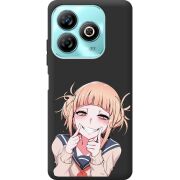 Черный чехол BoxFace ZTE Blade A75 4G Himiko Toga Smile