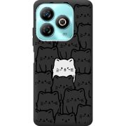 Черный чехол BoxFace ZTE Blade A75 4G 