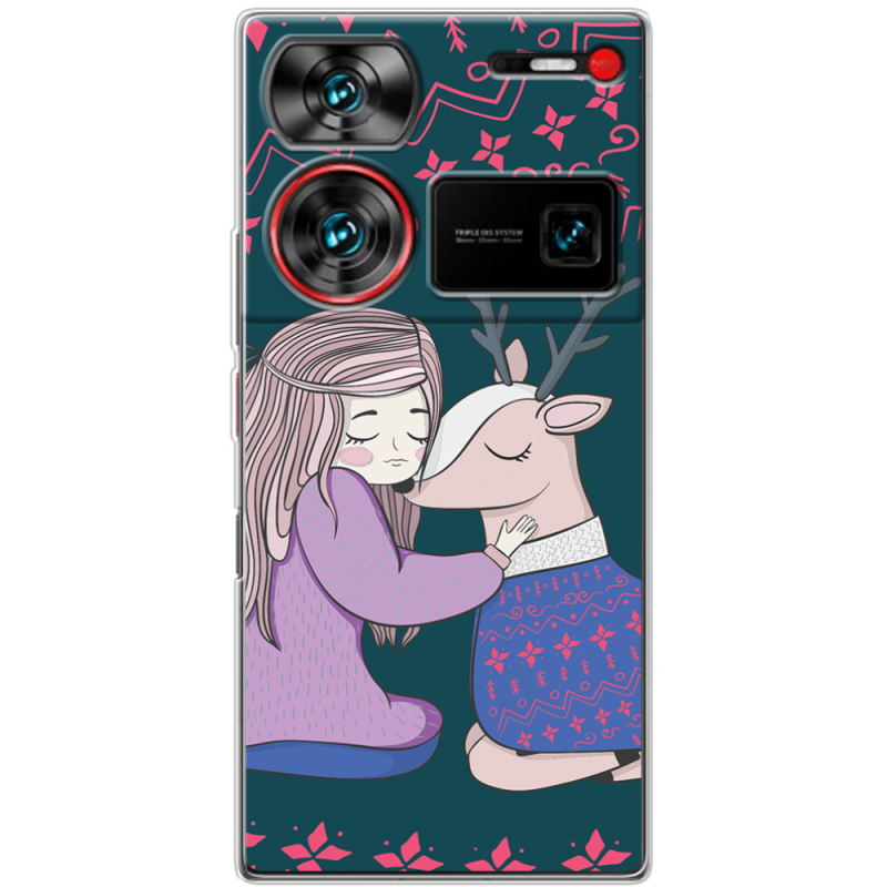 Чехол BoxFace Nubia Z60 Ultra Girl and deer