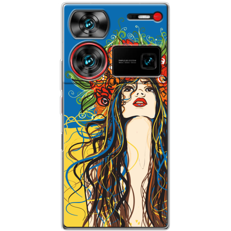 Чехол BoxFace Nubia Z60 Ultra Ukraine Girl