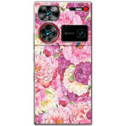 Чехол BoxFace Nubia Z60 Ultra Pink Peonies