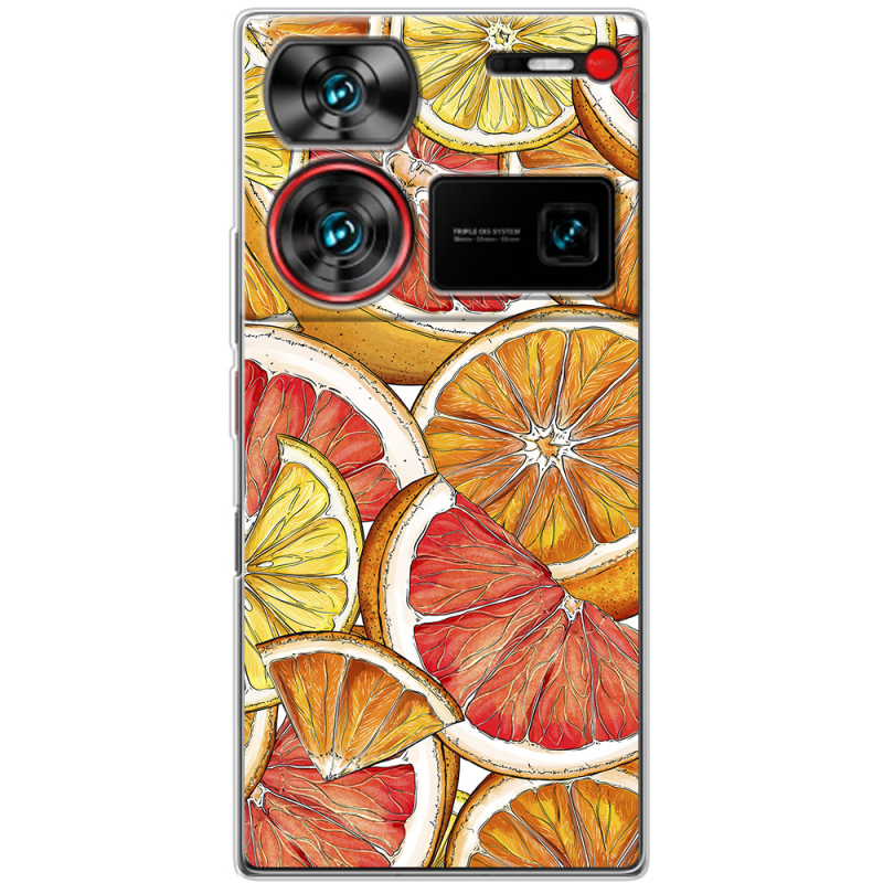 Чехол BoxFace Nubia Z60 Ultra Citrus Pattern