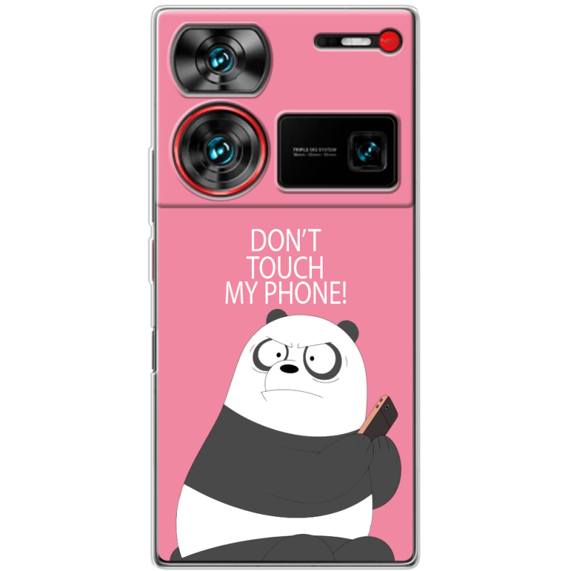 Чехол BoxFace Nubia Z60 Ultra Dont Touch My Phone Panda