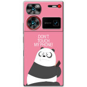 Чехол BoxFace Nubia Z60 Ultra Dont Touch My Phone Panda