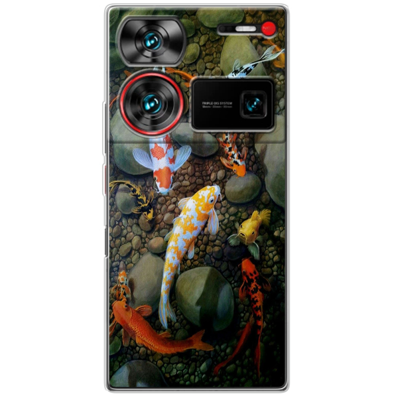 Чехол BoxFace Nubia Z60 Ultra Underwater Koi