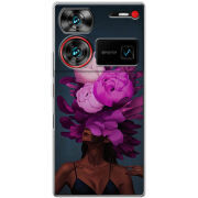 Чехол BoxFace Nubia Z60 Ultra Exquisite Purple Flowers