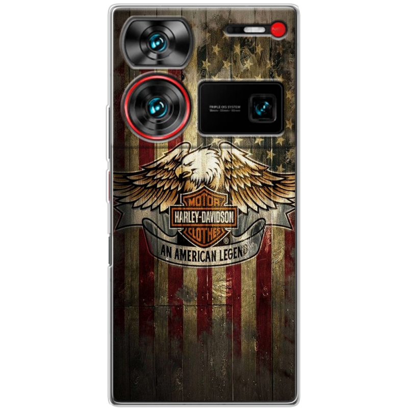 Чехол BoxFace Nubia Z60 Ultra Harley An American Legend