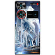 Чехол BoxFace Nubia Z60 Ultra White Horse