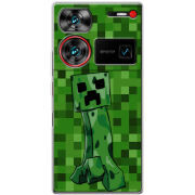 Чехол BoxFace Nubia Z60 Ultra Minecraft Creeper