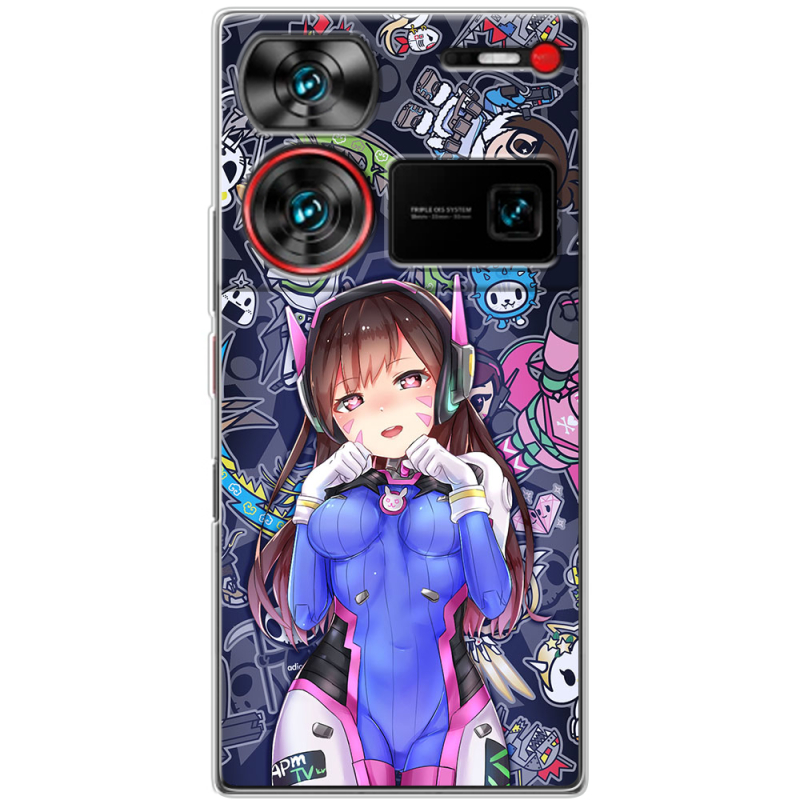 Чехол BoxFace Nubia Z60 Ultra Overwatch D.VA