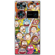 Чехол BoxFace Nubia Z60 Ultra Rick and Morty