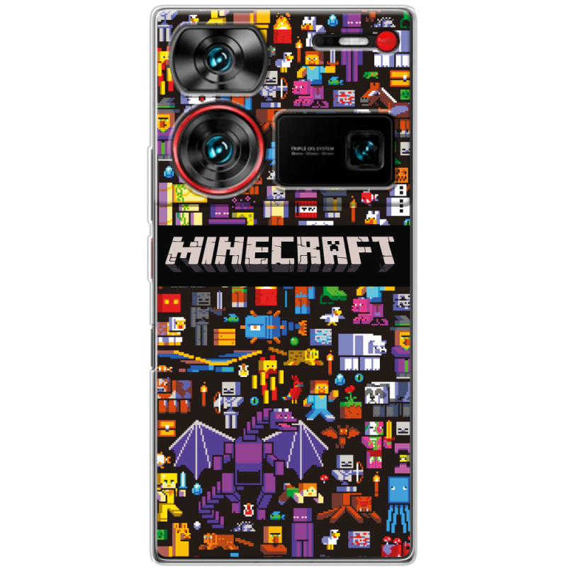 Чехол BoxFace Nubia Z60 Ultra Minecraft Mobbery