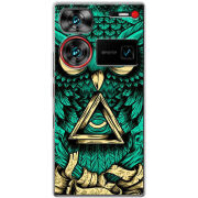 Чехол BoxFace Nubia Z60 Ultra Masonic Owl