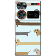 Чехол BoxFace Nubia Z60 Ultra Dachshund