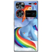 Чехол BoxFace Nubia Z60 Ultra My Little Pony Rainbow Dash