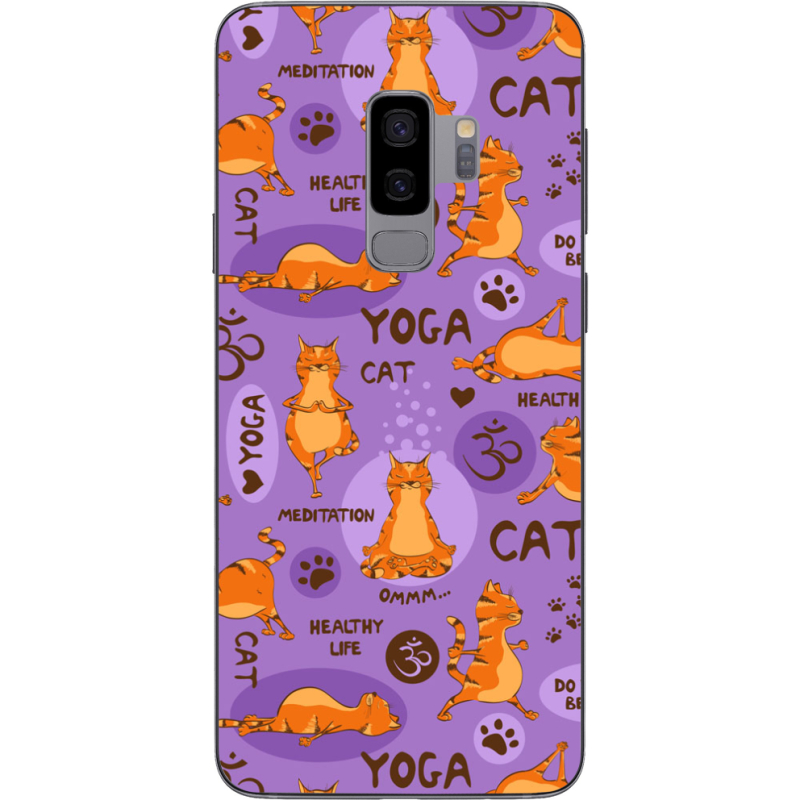 Чехол Uprint Samsung G965 Galaxy S9 Plus Yoga Cat