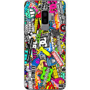 Чехол Uprint Samsung G965 Galaxy S9 Plus Multicolored Inscriptions