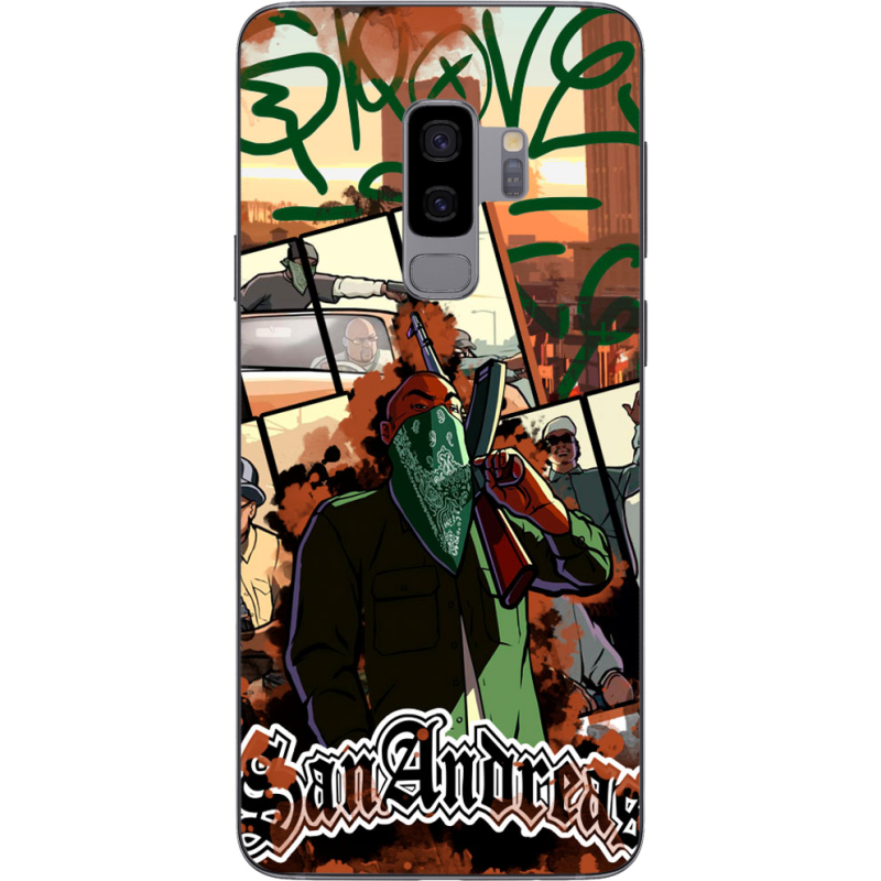 Чехол Uprint Samsung G965 Galaxy S9 Plus GTA San Andreas