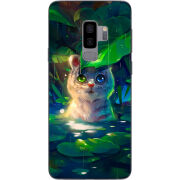 Чехол Uprint Samsung G965 Galaxy S9 Plus White Tiger Cub