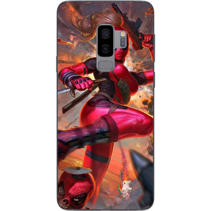 Чехол Uprint Samsung G965 Galaxy S9 Plus Woman Deadpool