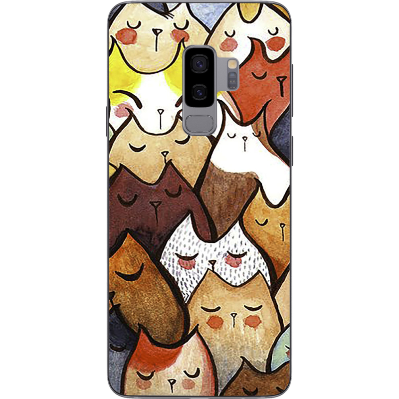 Чехол Uprint Samsung G965 Galaxy S9 Plus Sleepy Cats