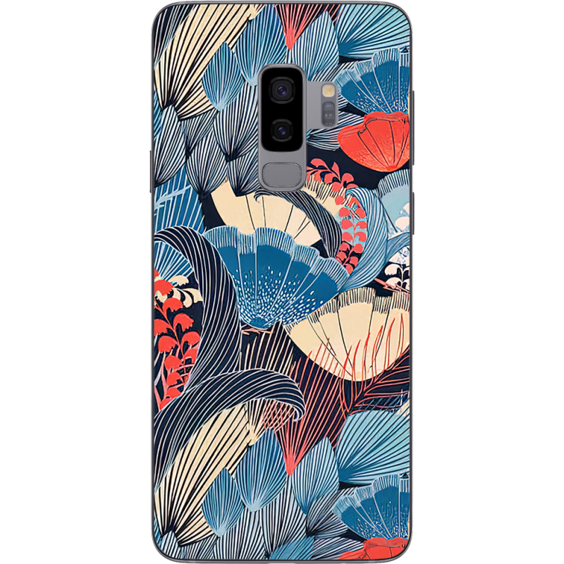 Чехол Uprint Samsung G965 Galaxy S9 Plus Blue Herb