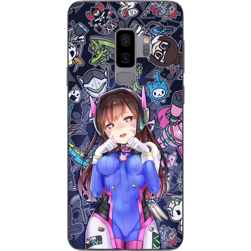 Чехол Uprint Samsung G965 Galaxy S9 Plus Overwatch D.VA