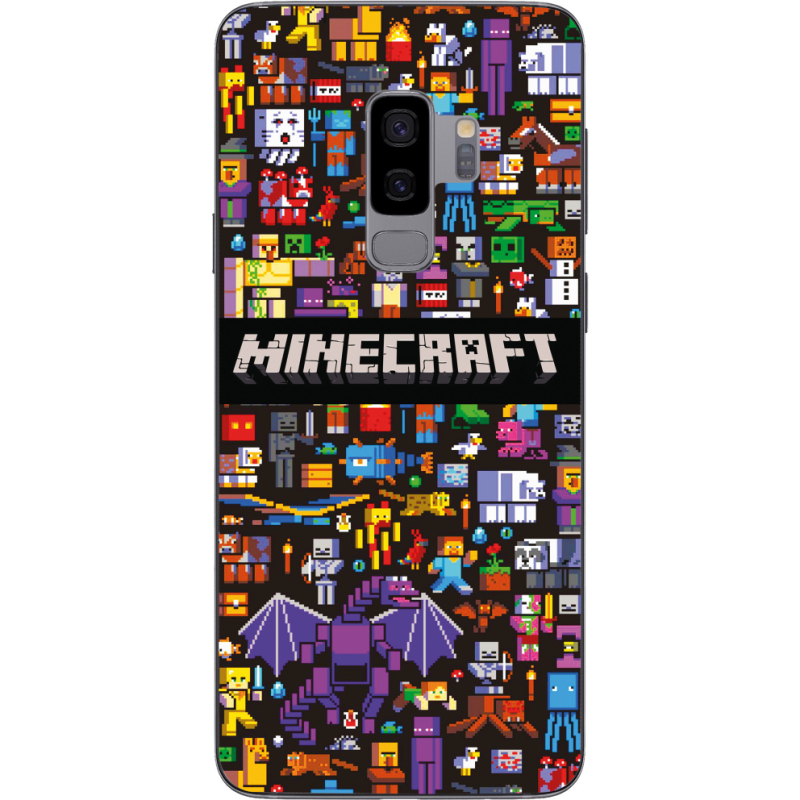 Чехол Uprint Samsung G965 Galaxy S9 Plus Minecraft Mobbery