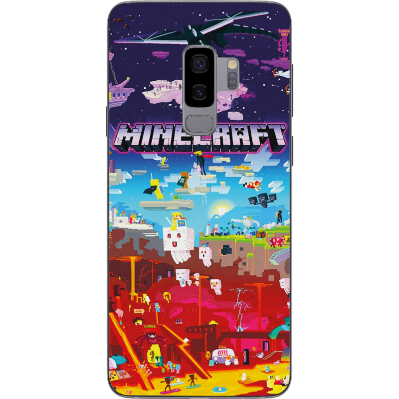 Чехол Uprint Samsung G965 Galaxy S9 Plus Minecraft World Beyond