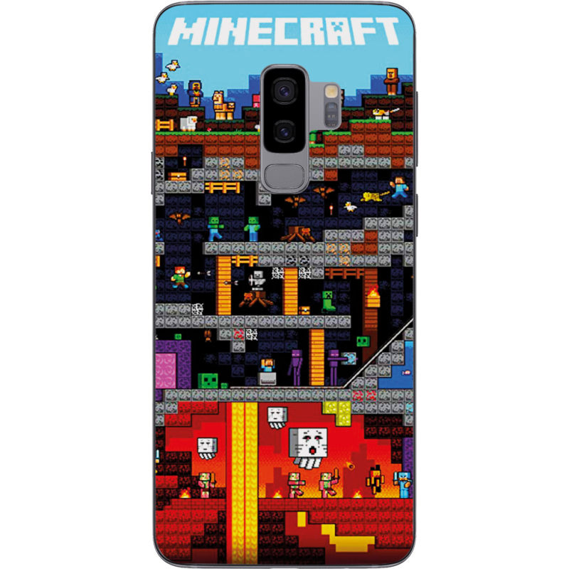 Чехол Uprint Samsung G965 Galaxy S9 Plus Minecraft Lode Runner