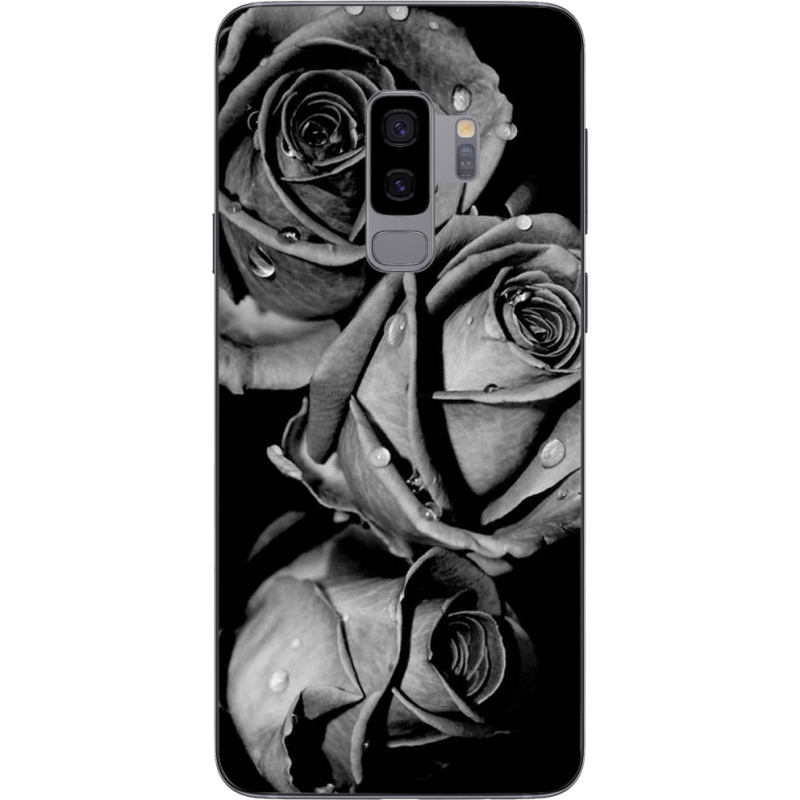 Чехол Uprint Samsung G965 Galaxy S9 Plus Black and White Roses