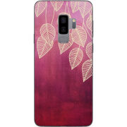 Чехол Uprint Samsung G965 Galaxy S9 Plus Gold Leaves