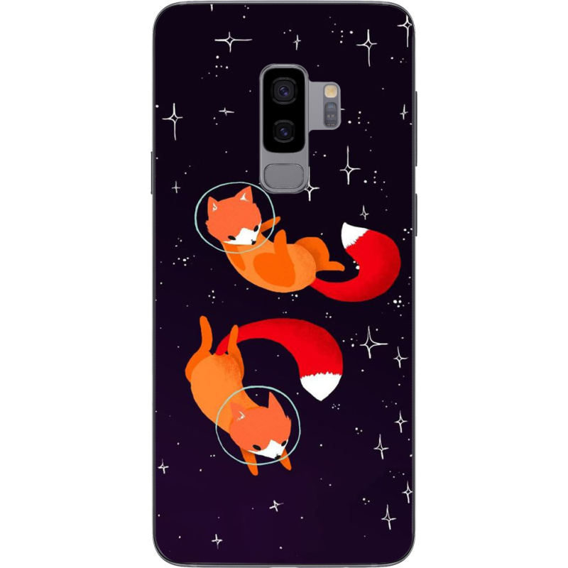 Чехол Uprint Samsung G965 Galaxy S9 Plus Fox-Astronauts