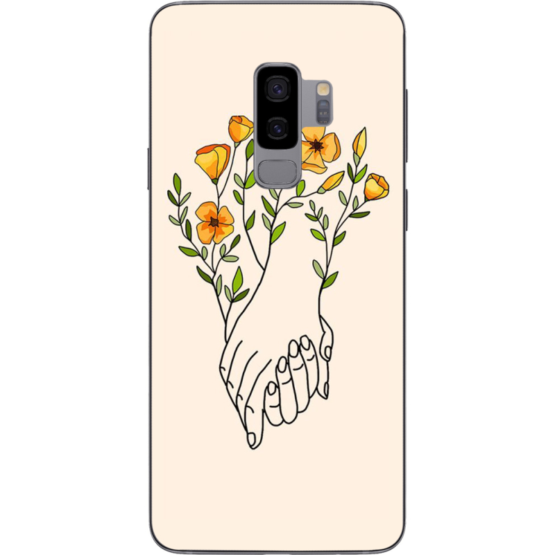 Чехол Uprint Samsung G965 Galaxy S9 Plus Flower Hands