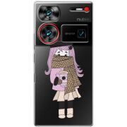 Прозрачный чехол BoxFace Nubia Z60 Ultra Winter Morning Girl